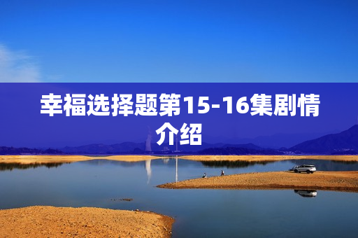 幸福选择题第15-16集剧情介绍