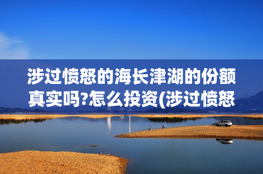 涉过愤怒的海长津湖的份额真实吗?怎么投资(涉过愤怒的海没过审)