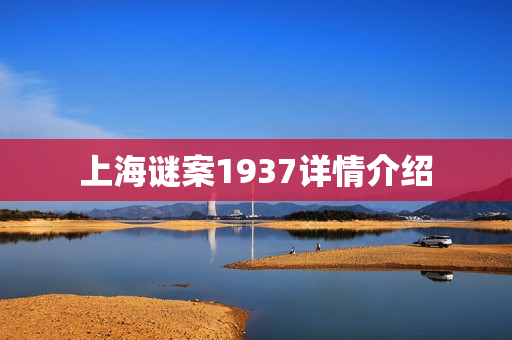 上海谜案1937详情介绍