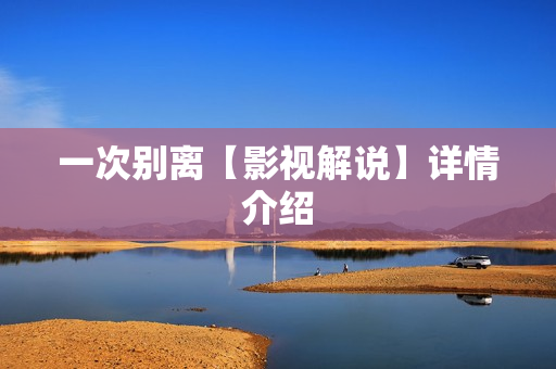 一次别离【影视解说】详情介绍