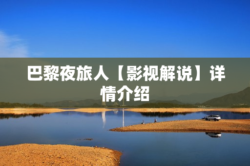 巴黎夜旅人【影视解说】详情介绍