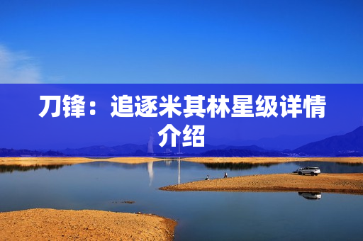 刀锋:追逐米其林星级详情介绍 刀锋:追逐米其林星级详情介绍