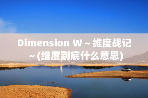 Dimension W～维度战记～(维度到底什么意思)