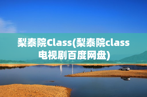 梨泰院Class(梨泰院class电视剧百度网盘)