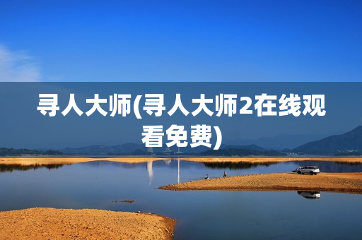 寻人大师(寻人大师2在线观看免费)
