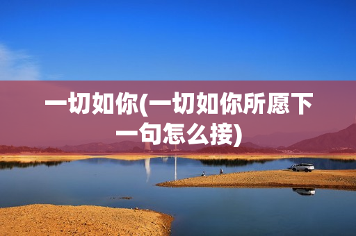 一切如你(一切如你所愿下一句怎么接)