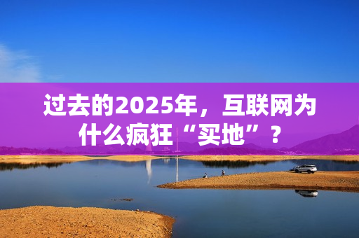 过去的2025年，互联网为什么疯狂“买地”？