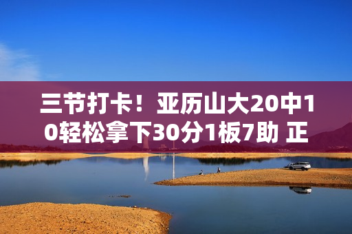 三节打卡！亚历山大20中10轻松拿下30分1板7助 正负值+26