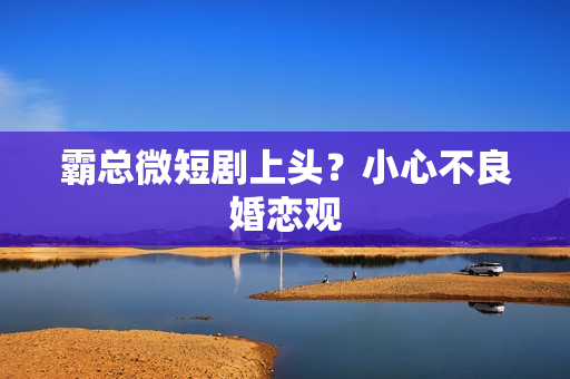 霸总微短剧上头？小心不良婚恋观