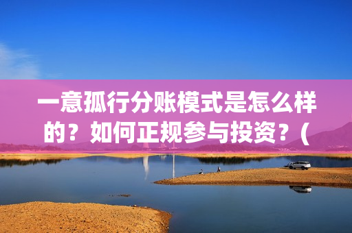 一意孤行分账模式是怎么样的？如何正规参与投资？(啥叫一意孤行)