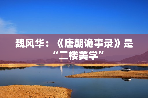 魏风华：《唐朝诡事录》是“二楼美学”