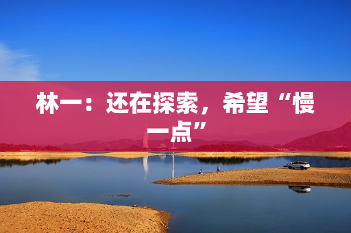 林一：还在探索，希望“慢一点”