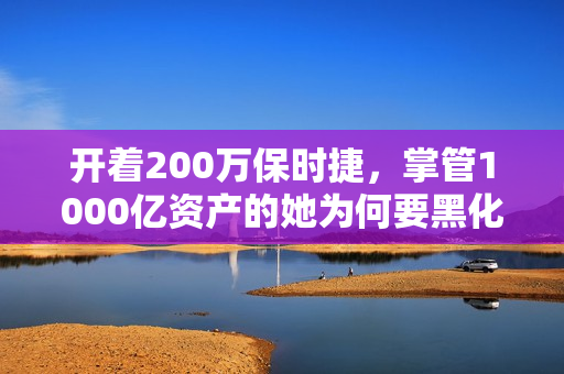 开着200万保时捷，掌管1000亿资产的她为何要黑化？
