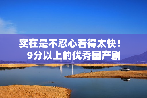 实在是不忍心看得太快! 9分以上的优秀国产剧 实在是不忍心看得太快! 9分以上的优秀国产剧