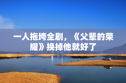 一人拖垮全剧，《父辈的荣耀》换掉他就好了