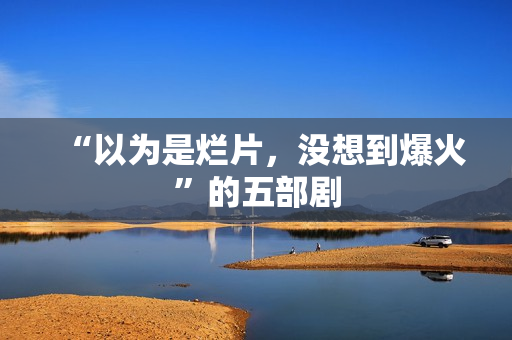 “以为是烂片,没想到爆火”的五部剧 “以为是烂片,没想到爆火”的五部剧