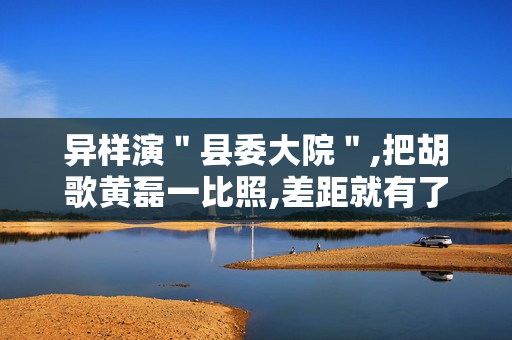 异样演＂县委大院＂,把胡歌黄磊一比照,差距就有了