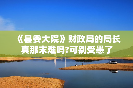 《县委大院》财政局的局长真那末难吗?可别受愚了