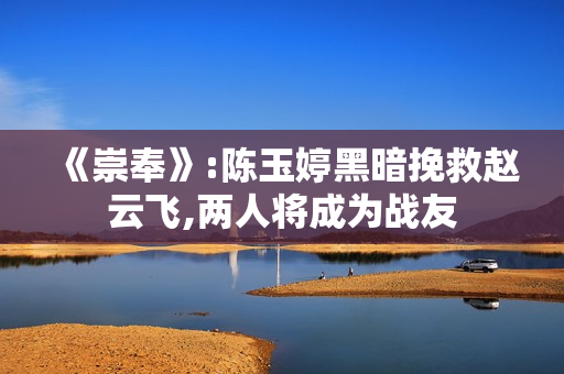 《崇奉》:陈玉婷黑暗挽救赵云飞,两人将成为战友