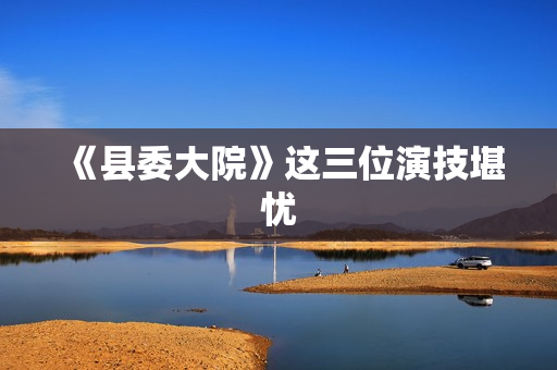 《县委大院》这三位演技堪忧