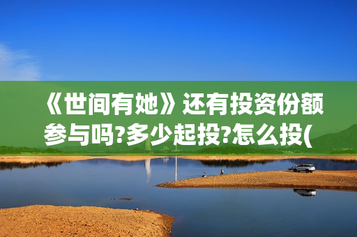 《世间有她》还有投资份额参与吗?多少起投?怎么投(世间有她讲的是什么)
