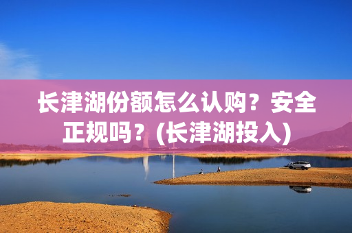 长津湖份额怎么认购？安全正规吗？(长津湖投入)