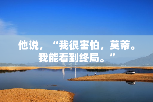 他说，“我很害怕，莫蒂。我能看到终局。”