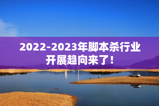 2022-2023年脚本杀行业开展趋向来了！