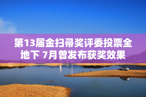 第13届金扫帚奖评委投票全地下 7月曾发布获奖效果
