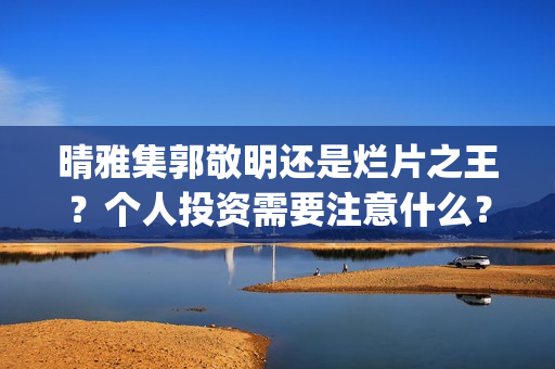 晴雅集郭敬明还是烂片之王？个人投资需要注意什么？(晴雅集郭敬明怎么了)