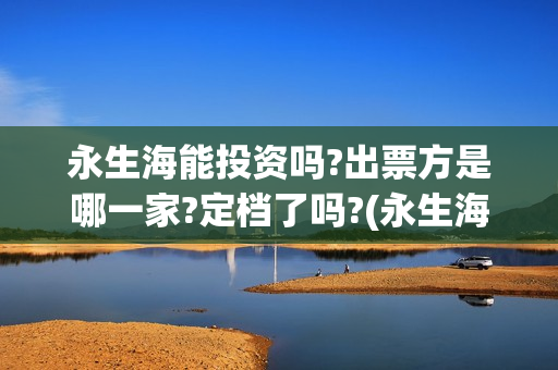 永生海能投资吗?出票方是哪一家?定档了吗?(永生海什么时候开发布会)
