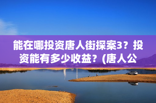 能在哪投资唐人街探案3？投资能有多少收益？(唐人公司在哪里)