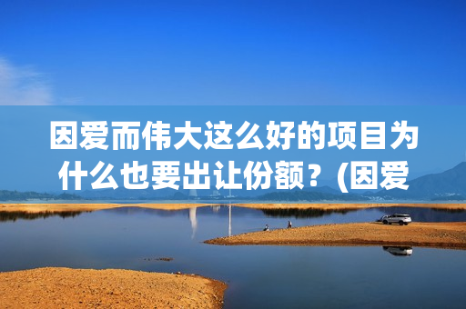 因爱而伟大这么好的项目为什么也要出让份额？(因爱而伟大电影编剧是谁)