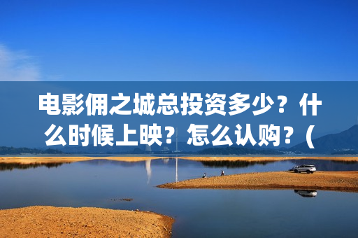 电影佣之城总投资多少？什么时候上映？怎么认购？(动画电影佣之城)