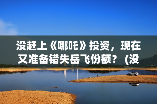 没赶上《哪吒》投资，现在又准备错失岳飞份额？ (没有哪吒闹海)