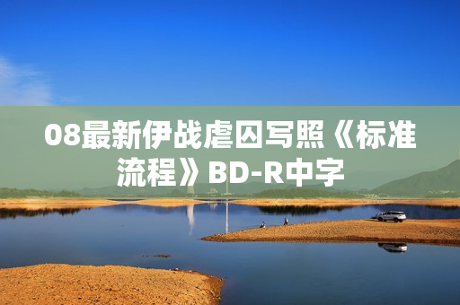 08最新伊战虐囚写照《标准流程》BD-R中字