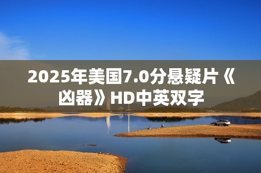 2025年美国7.0分悬疑片《凶器》HD中英双字