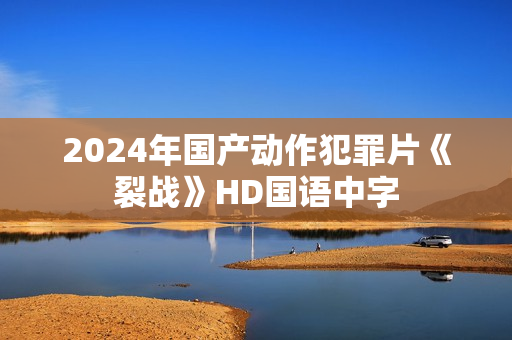 2024年国产动作犯罪片《裂战》HD国语中字