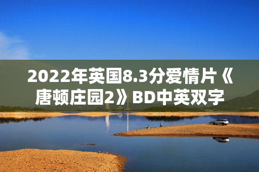 2022年英国8.3分爱情片《唐顿庄园2》BD中英双字