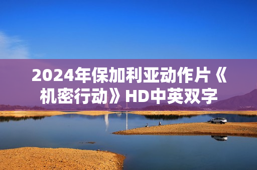 2024年保加利亚动作片《机密行动》HD中英双字