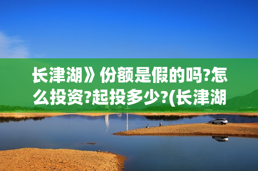长津湖》份额是假的吗?怎么投资?起投多少?(长津湖 赢了)