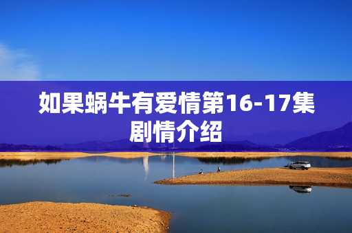 如果蜗牛有爱情第16-17集剧情介绍