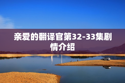 亲爱的翻译官第32-33集剧情介绍