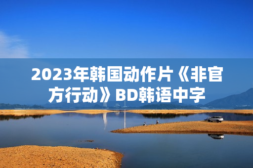2023年韩国动作片《非官方行动》BD韩语中字