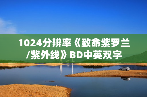1024分辨率《致命紫罗兰/紫外线》BD中英双字 1024分辨率《致命紫罗兰/紫外线》BD中英双字