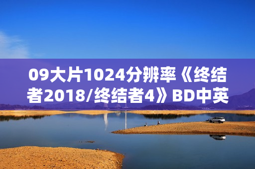 09大片1024分辨率《终结者2018/终结者4》BD中英双字