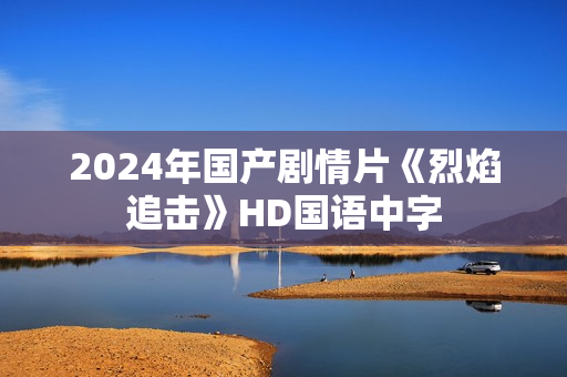 2024年国产剧情片《烈焰追击》HD国语中字