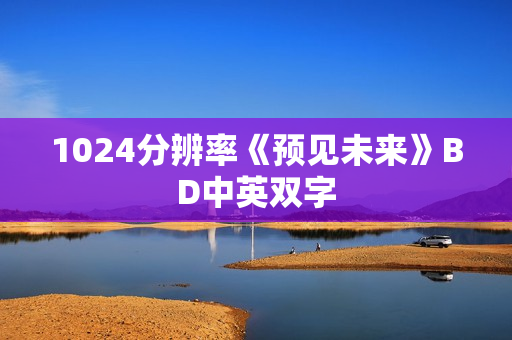 1024分辨率《预见未来》BD中英双字