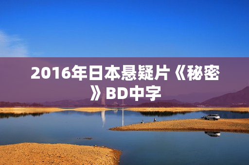 2016年日本悬疑片《秘密》BD中字