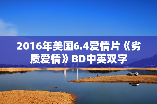 2016年美国6.4爱情片《劣质爱情》BD中英双字
